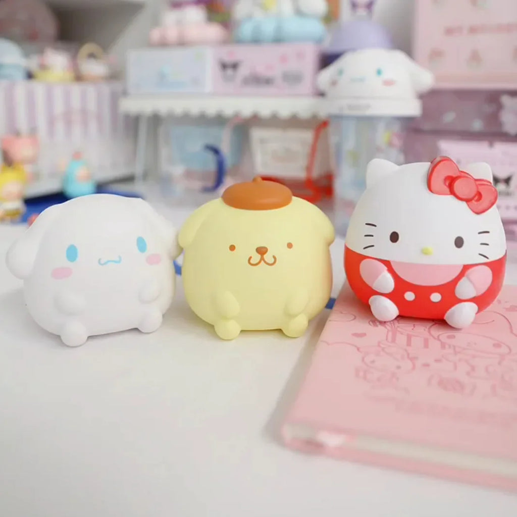 Squishy Toys Hello Kitty Squeeze Fidget Toys Kawaii Soft Kuromi Relief Stress Toys Cartoon Slow Rising Anime Birthday Party Gift