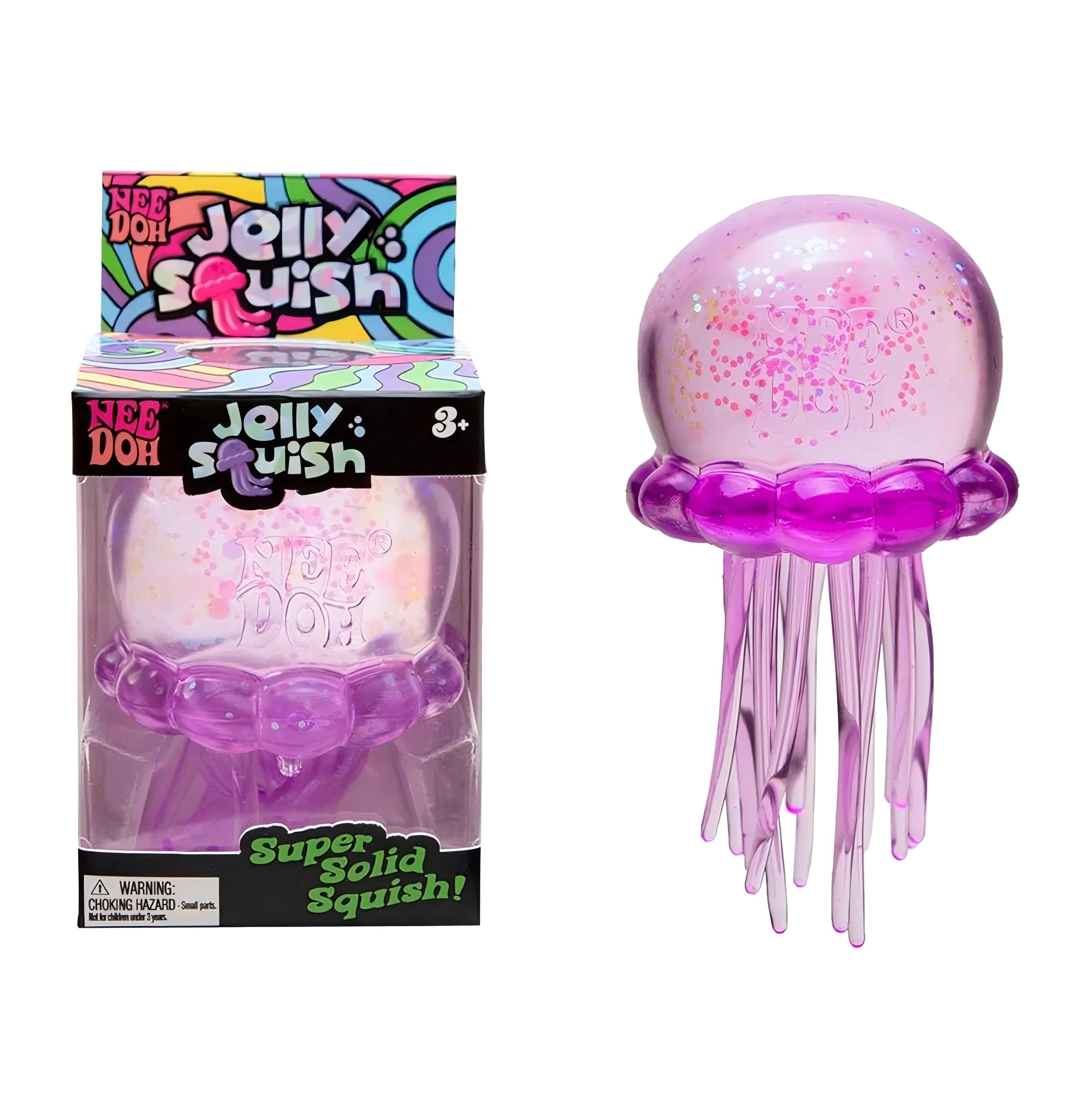 Jellyfish & Cube Squish Toy