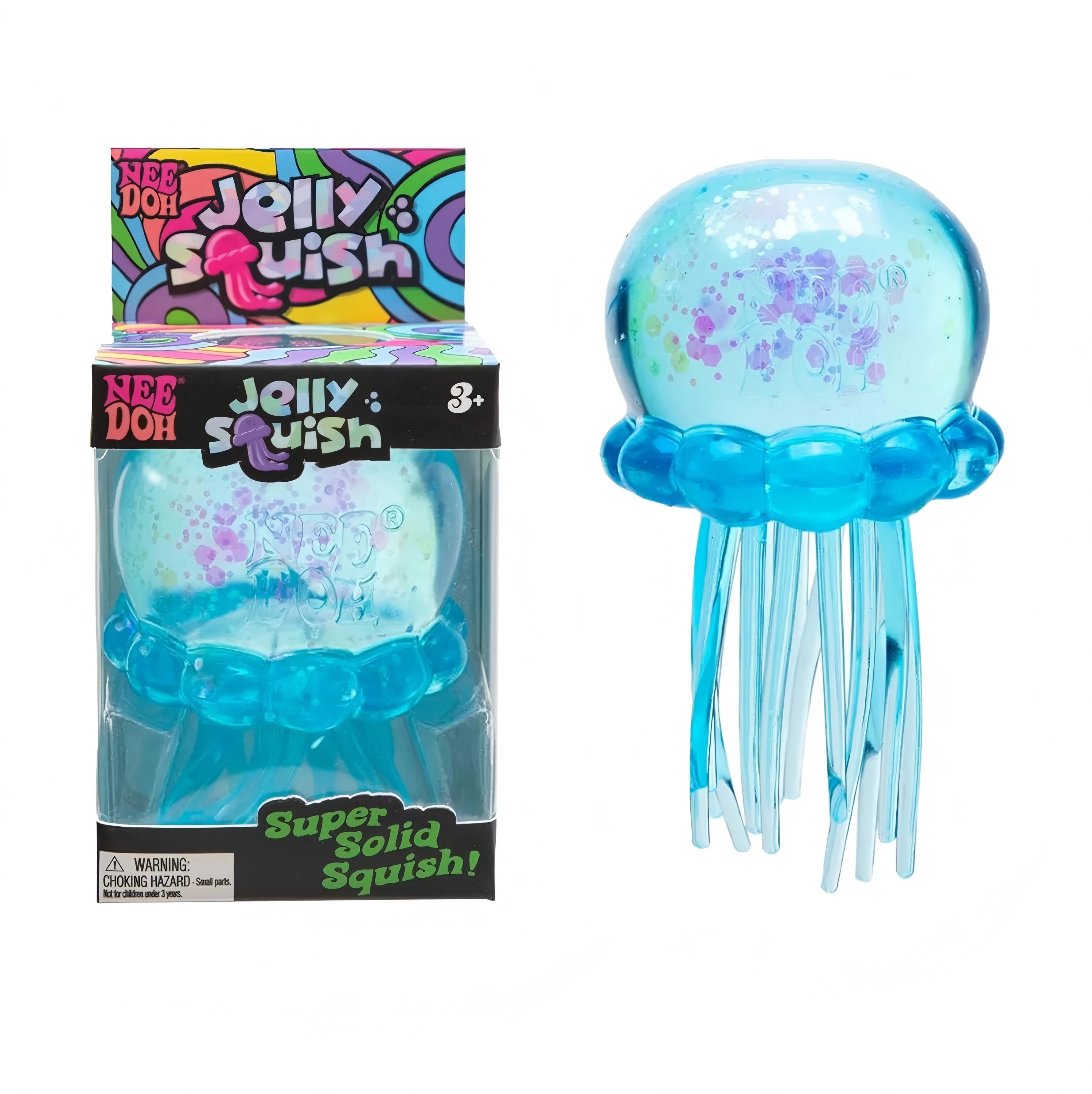 Jellyfish & Cube Squish Toy