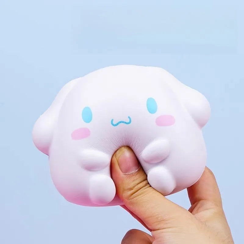 Squishy Toys Hello Kitty Squeeze Fidget Toys Kawaii Soft Kuromi Relief Stress Toys Cartoon Slow Rising Anime Birthday Party Gift