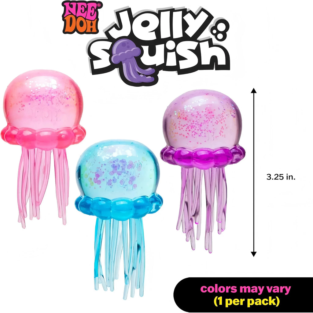 Jellyfish & Cube Squish Toy