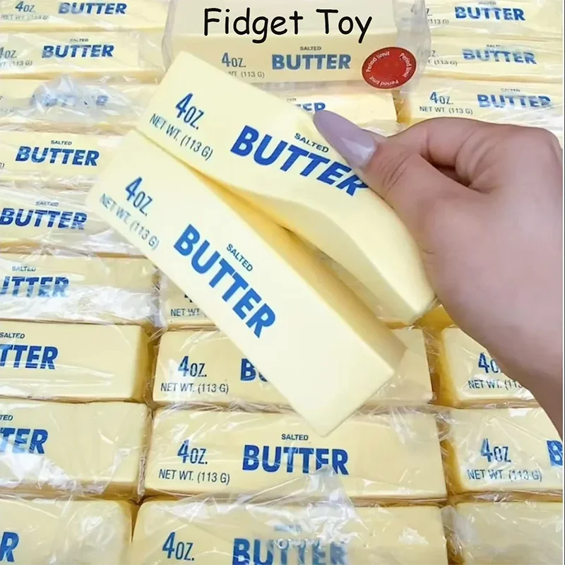 Kawaii Butter Bar Squishy™ | Slow Rising Sensory Toy