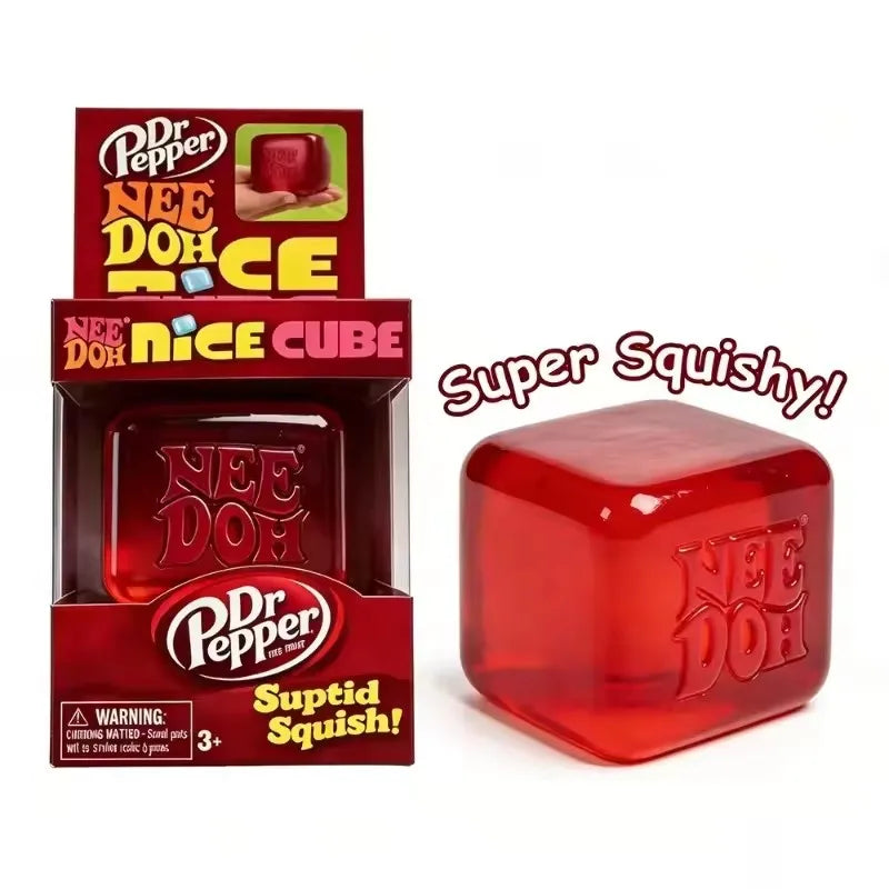 Jellyfish & Cube Squish Toy